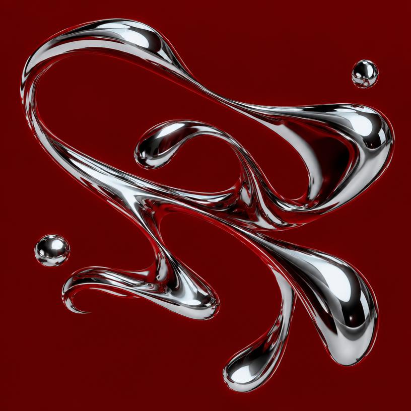 Illustrative cover artwork for the fictional Static Bloom album